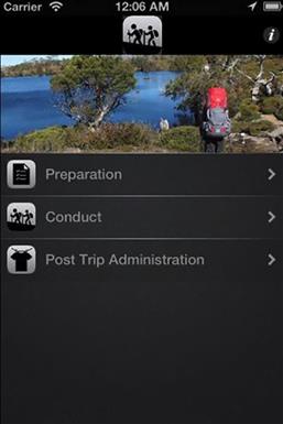 The Hiking App App